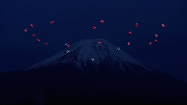 Watch Drones Soar And Twinkle In A Beautiful Aerial Ballet - Visual News