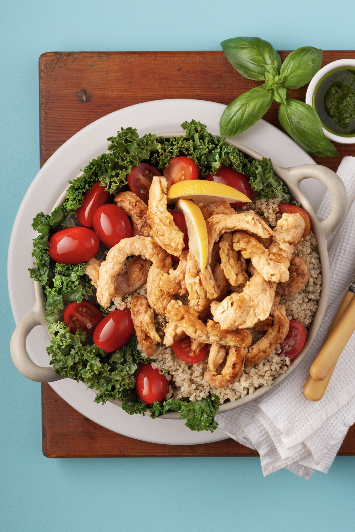 Pesto Soy Curls Bowl