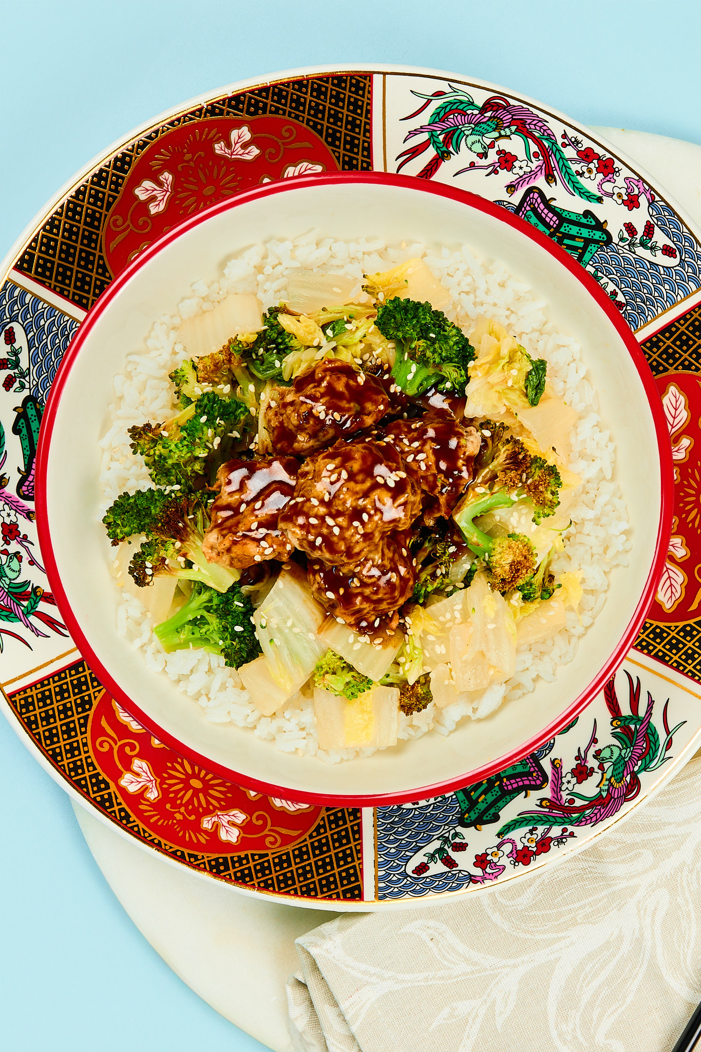 Sesame Chicken Balls