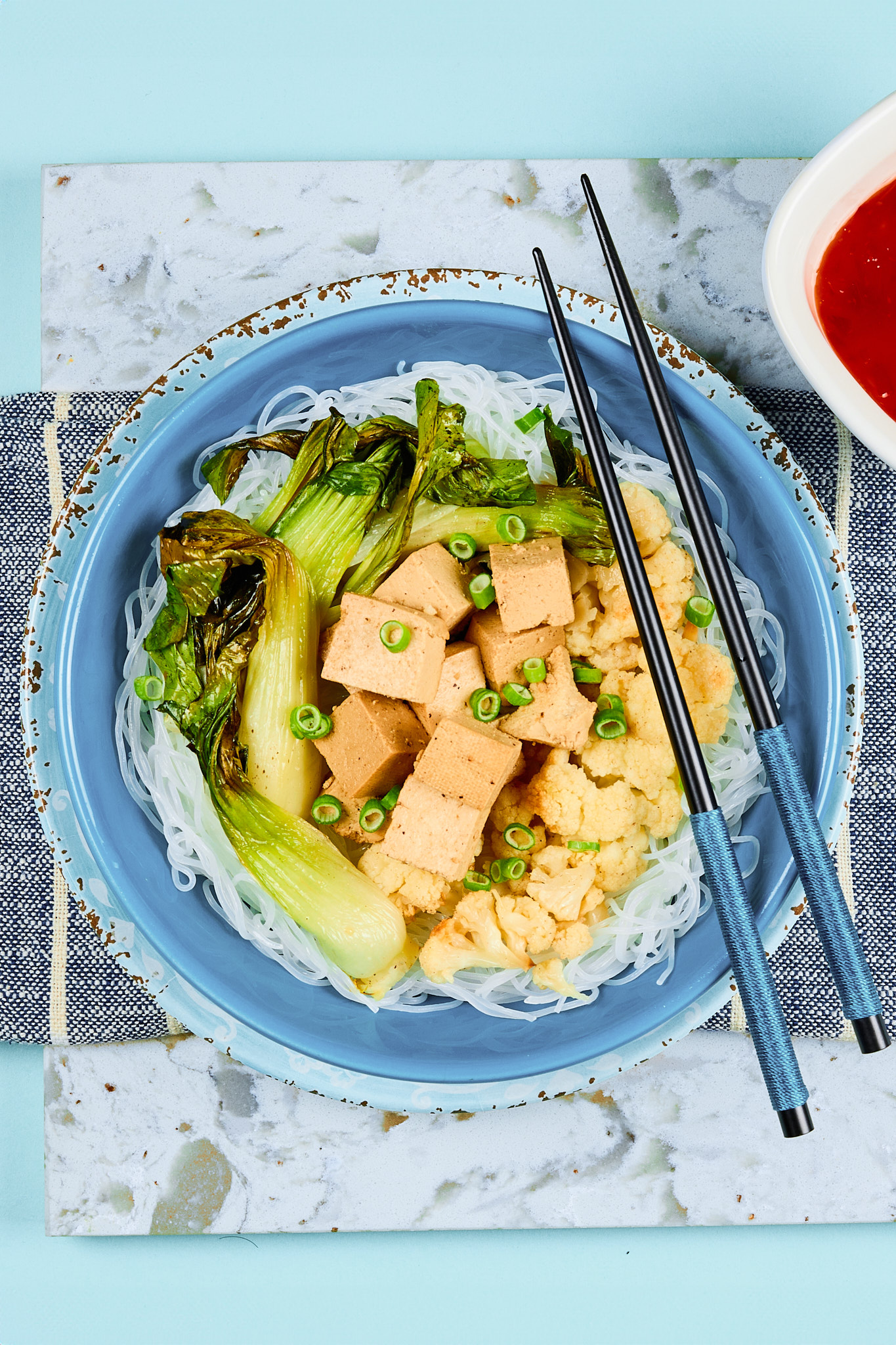 Marinated Tofu Bowl