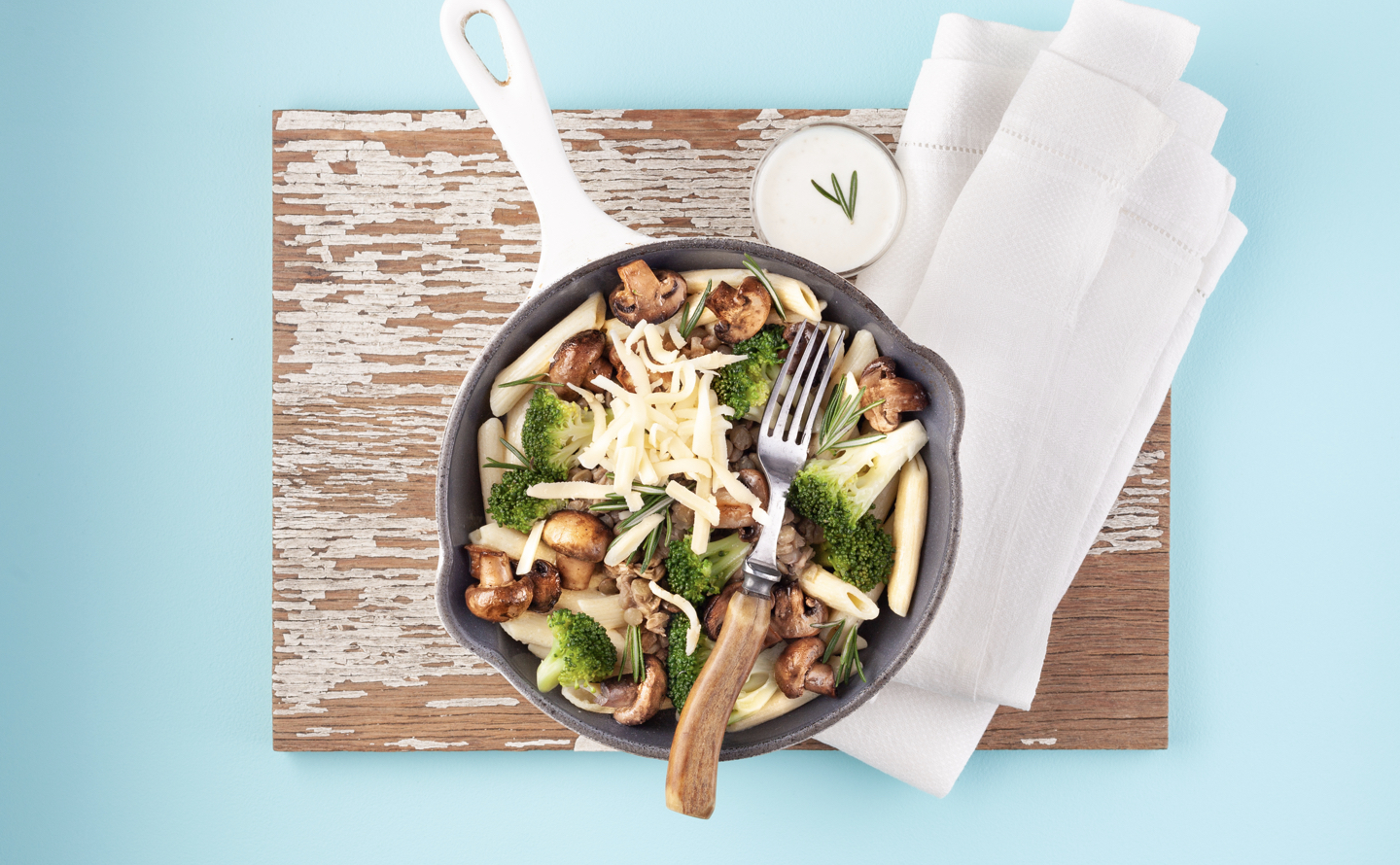 Portobello Mushroom Stroganoff with Creamy Mushroom Coconut Sauce