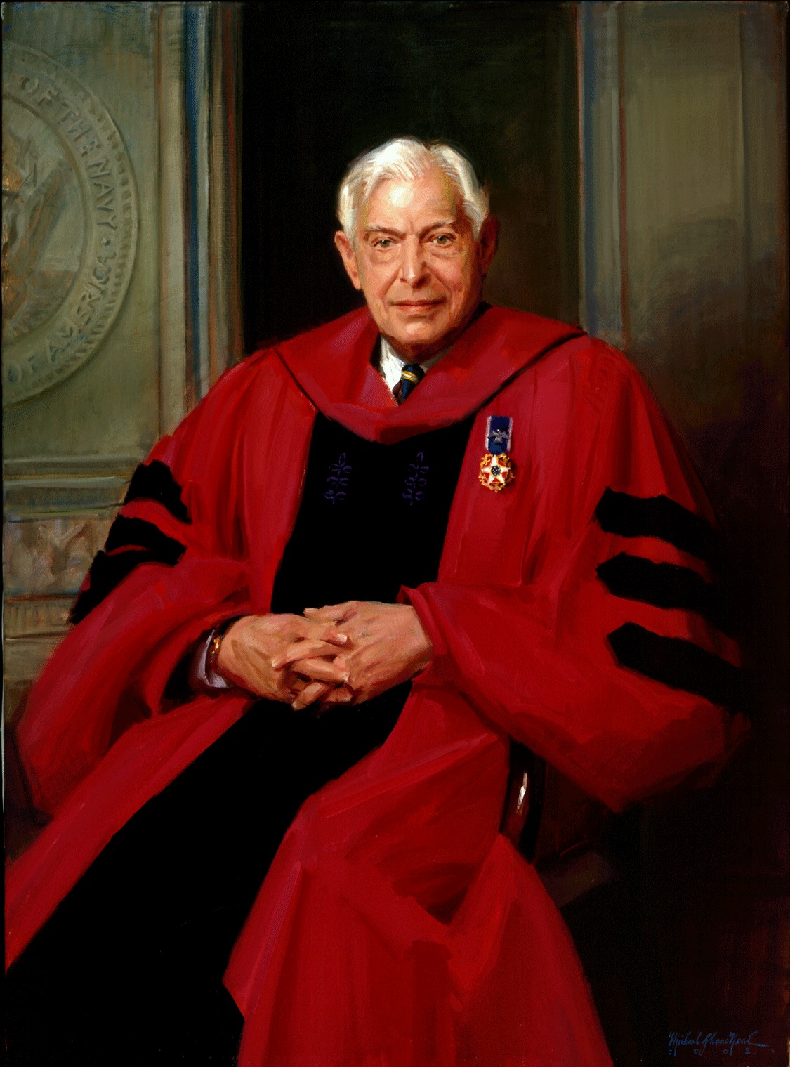 Vose Galleries Ambassador Paul Nitze by Michael Shane Neal