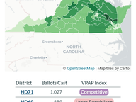 Early Voting by House District: Nov 2025