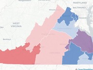 2025 Gubernatorial Results by District