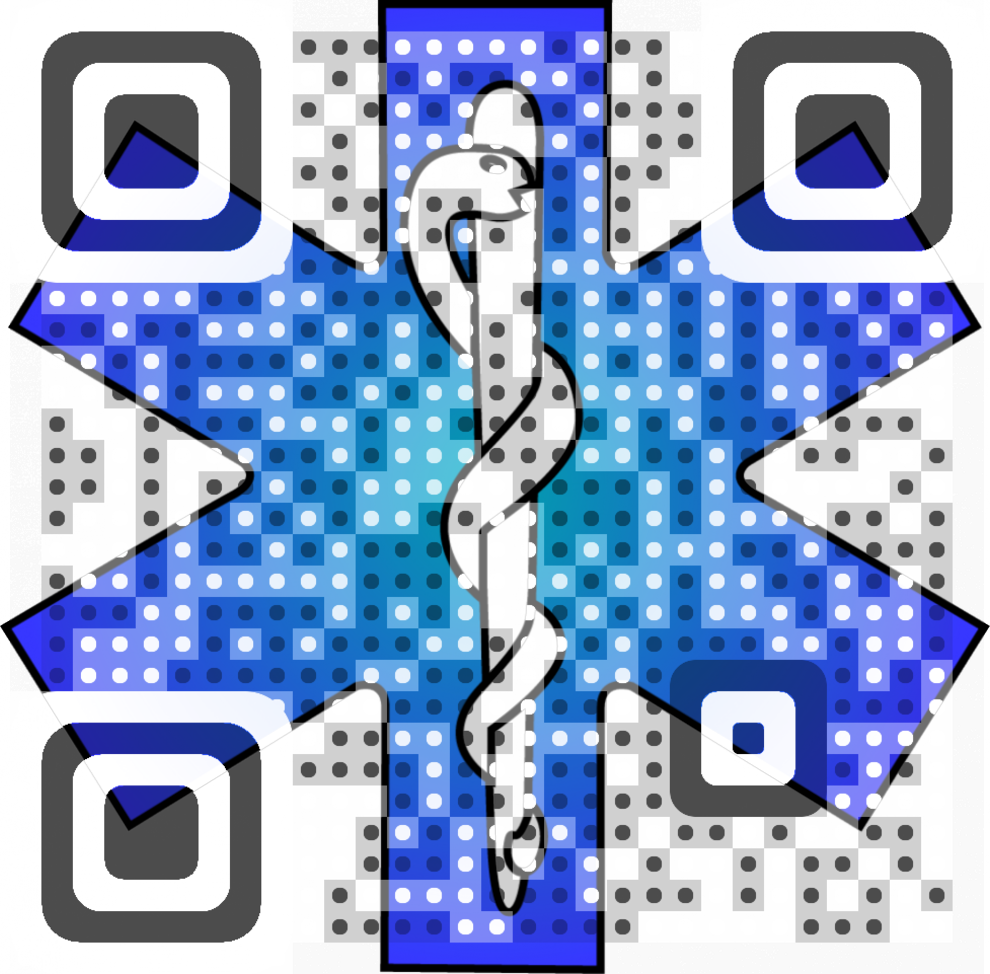  Rod of Asclepius QR Code