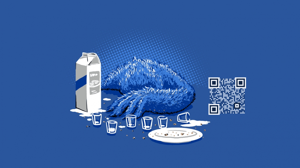 Addiction add Visual QR Code Addiction add