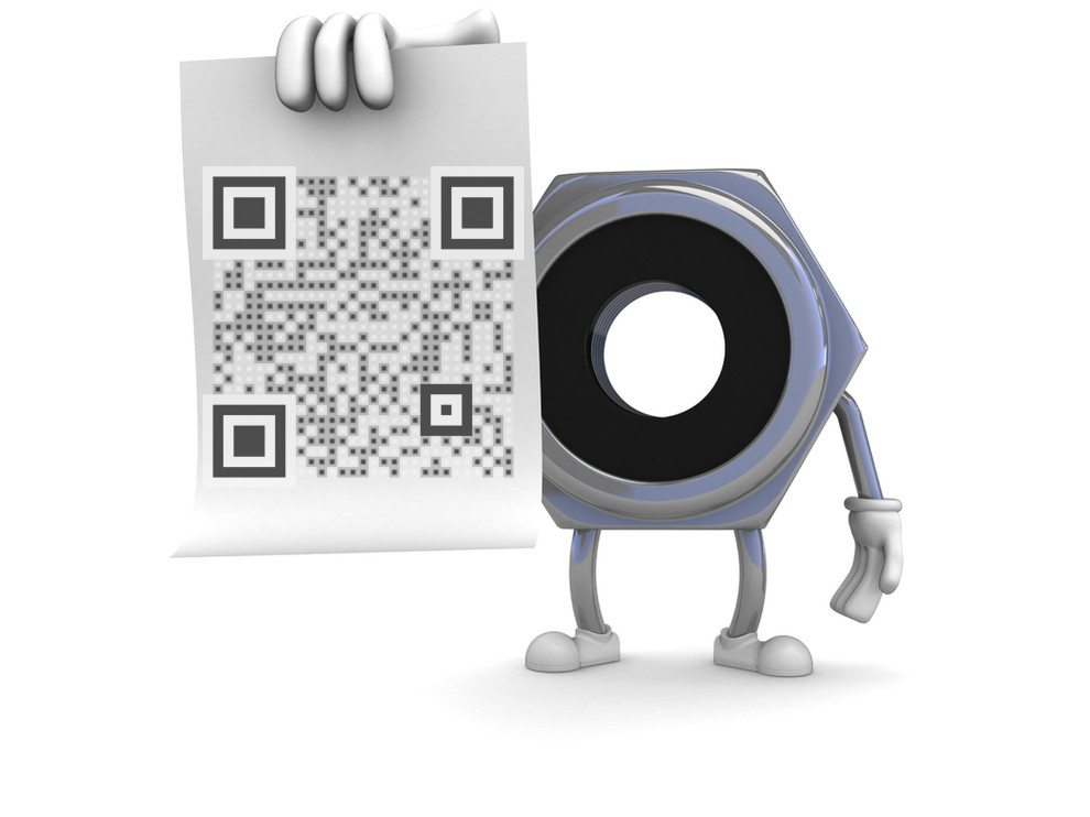 Fasteners Galore QR Code by yeloobird Visualead