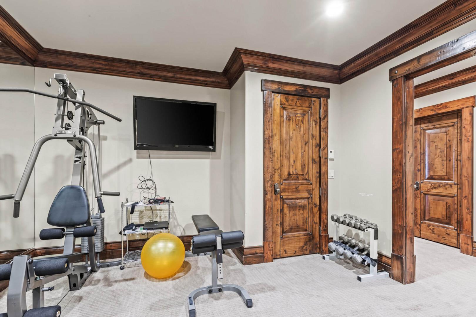 Inviting space for a refreshing workout session with modern equipment.