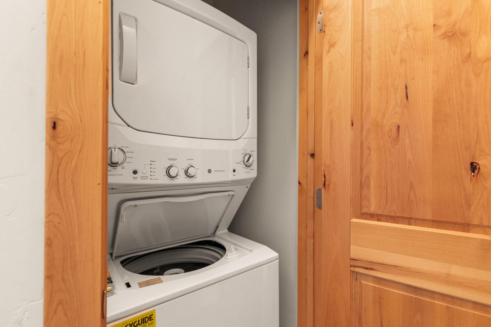 Vacation Rentals in Park City at Bear Hollow Lodges 1304: Private in-home washer and dryer