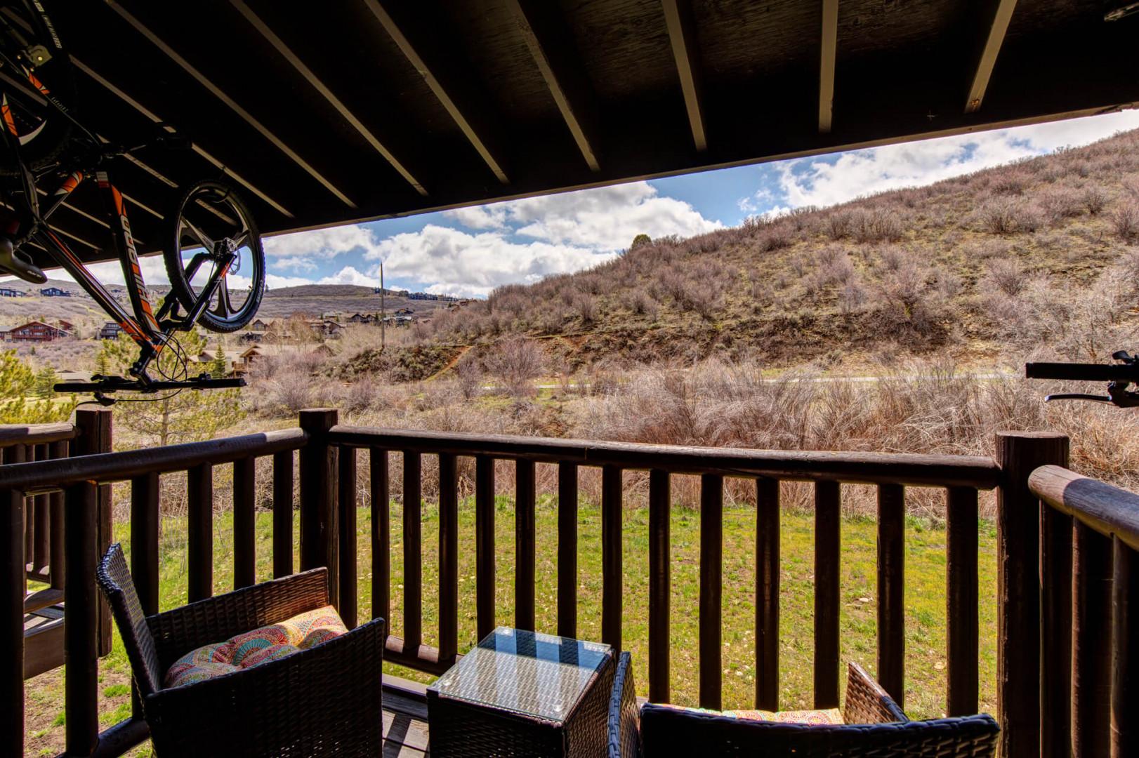 Outdoor Patio: "Serene oasis for relaxation and enjoying the fresh air."