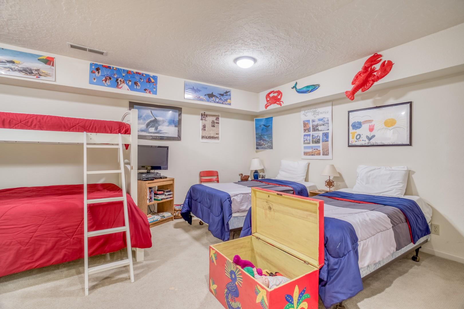 captain jack double bunk bed