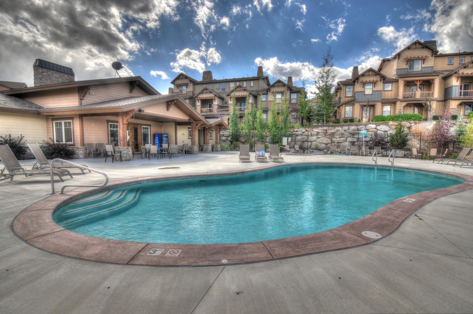 Jordanelle Estates Community Clubhouse Pool