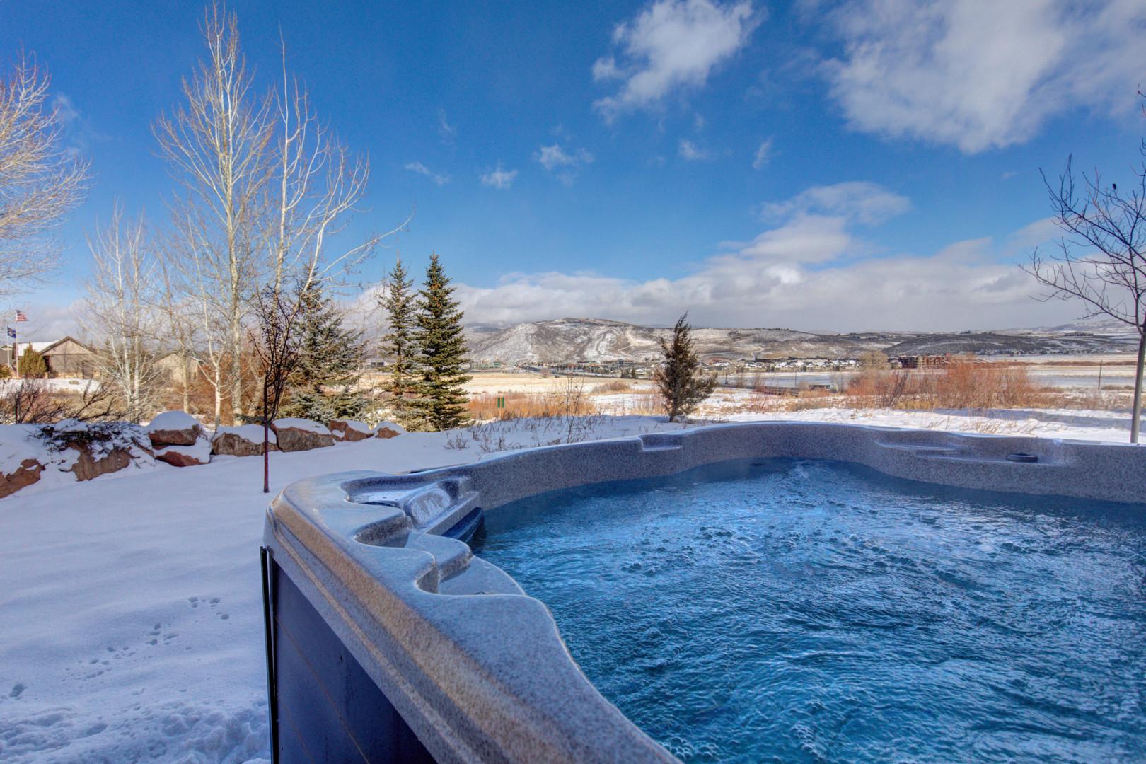 Bear Hollow 5534B by Moose Management: Soak away your day of fun in this private hot tub while taking in the incredible views!