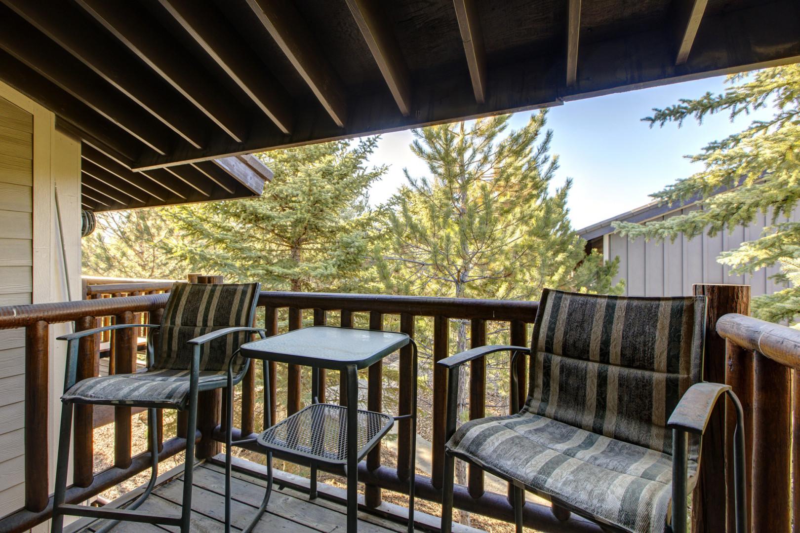 Outdoor Patio: "Serene oasis for relaxation and enjoying the fresh air."