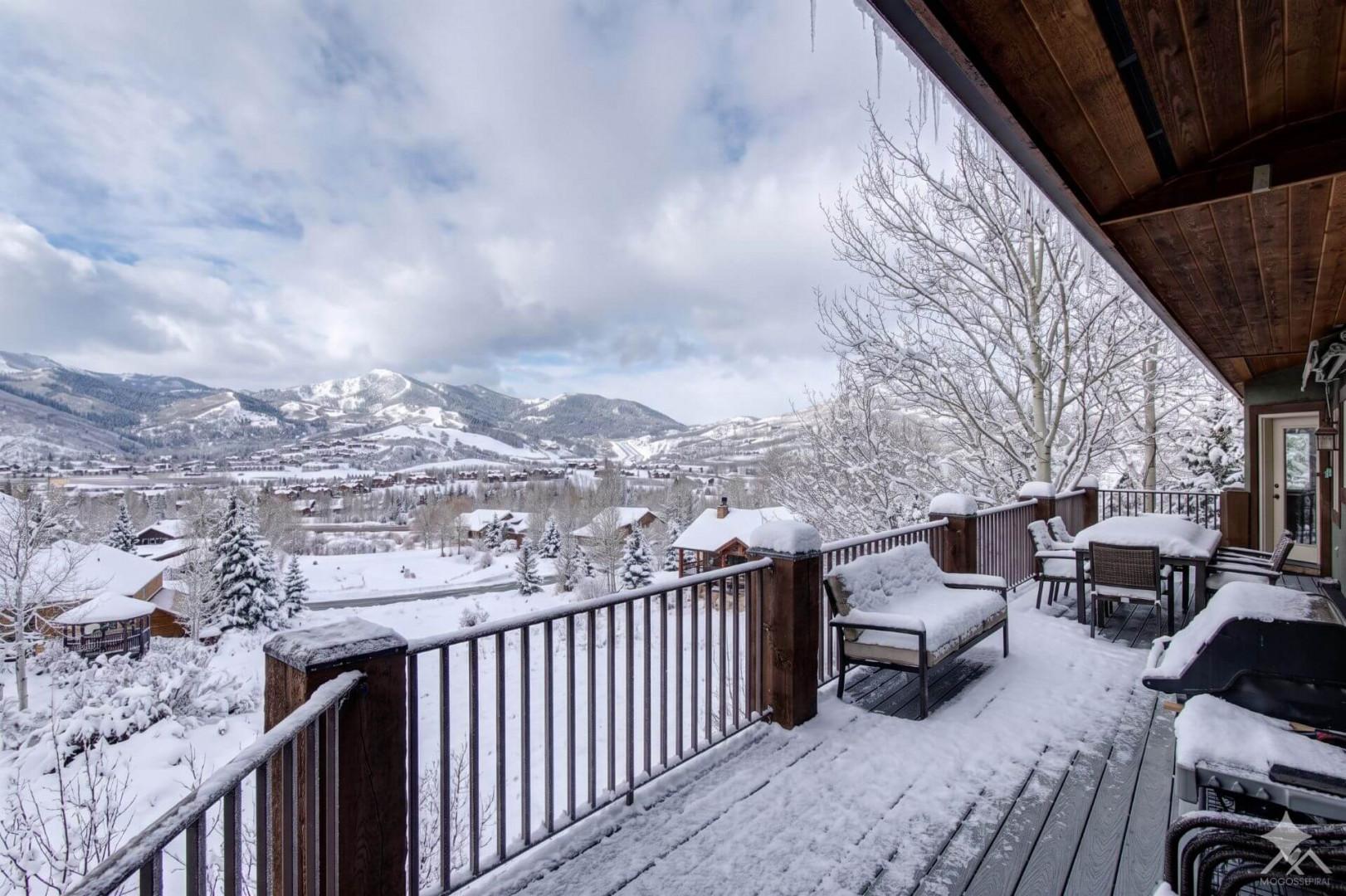 Jeremy Ranch 2505 Winter Grill-Deck