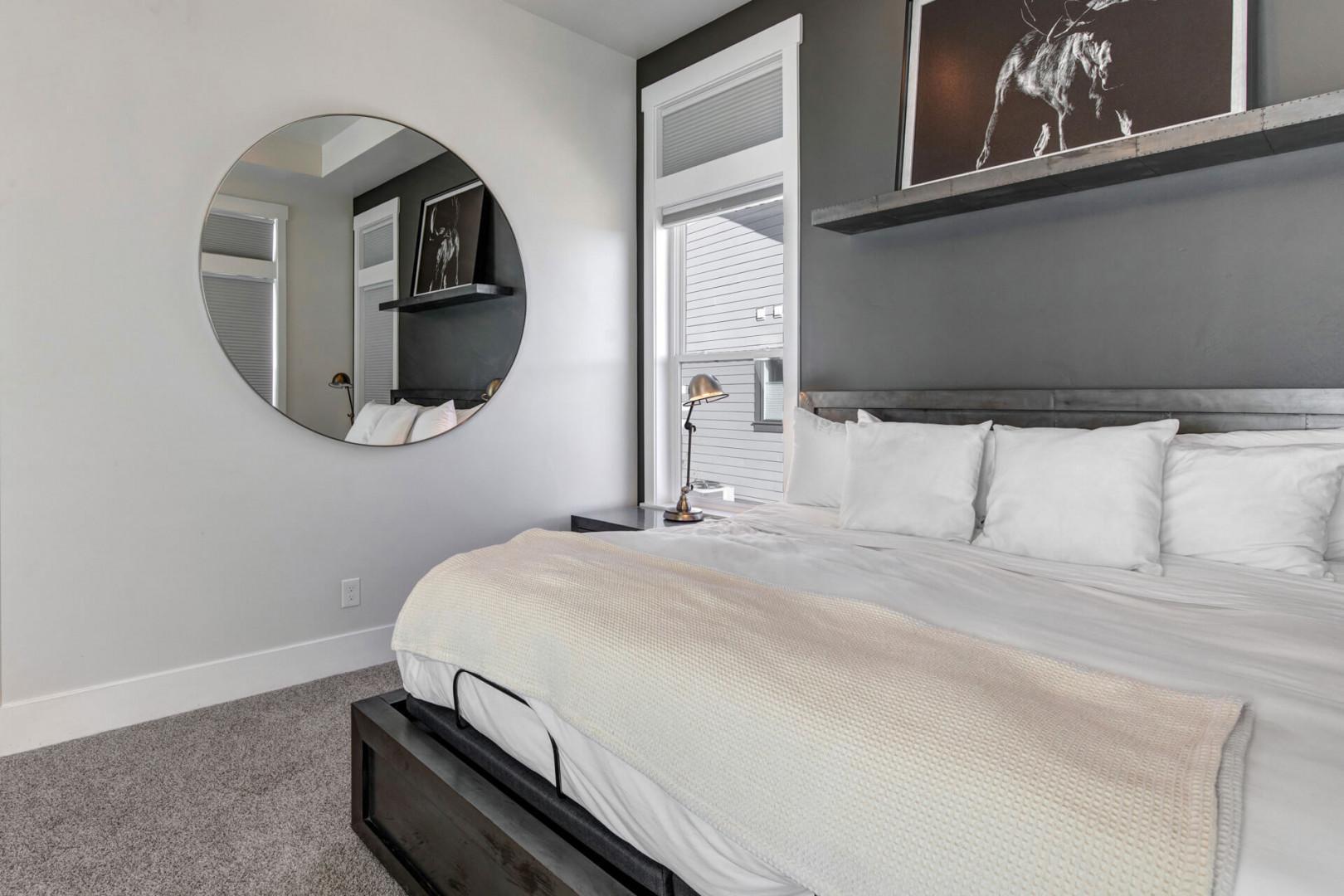 Deer Springs 12797: Primary Master Bedroom with King-sized bed.