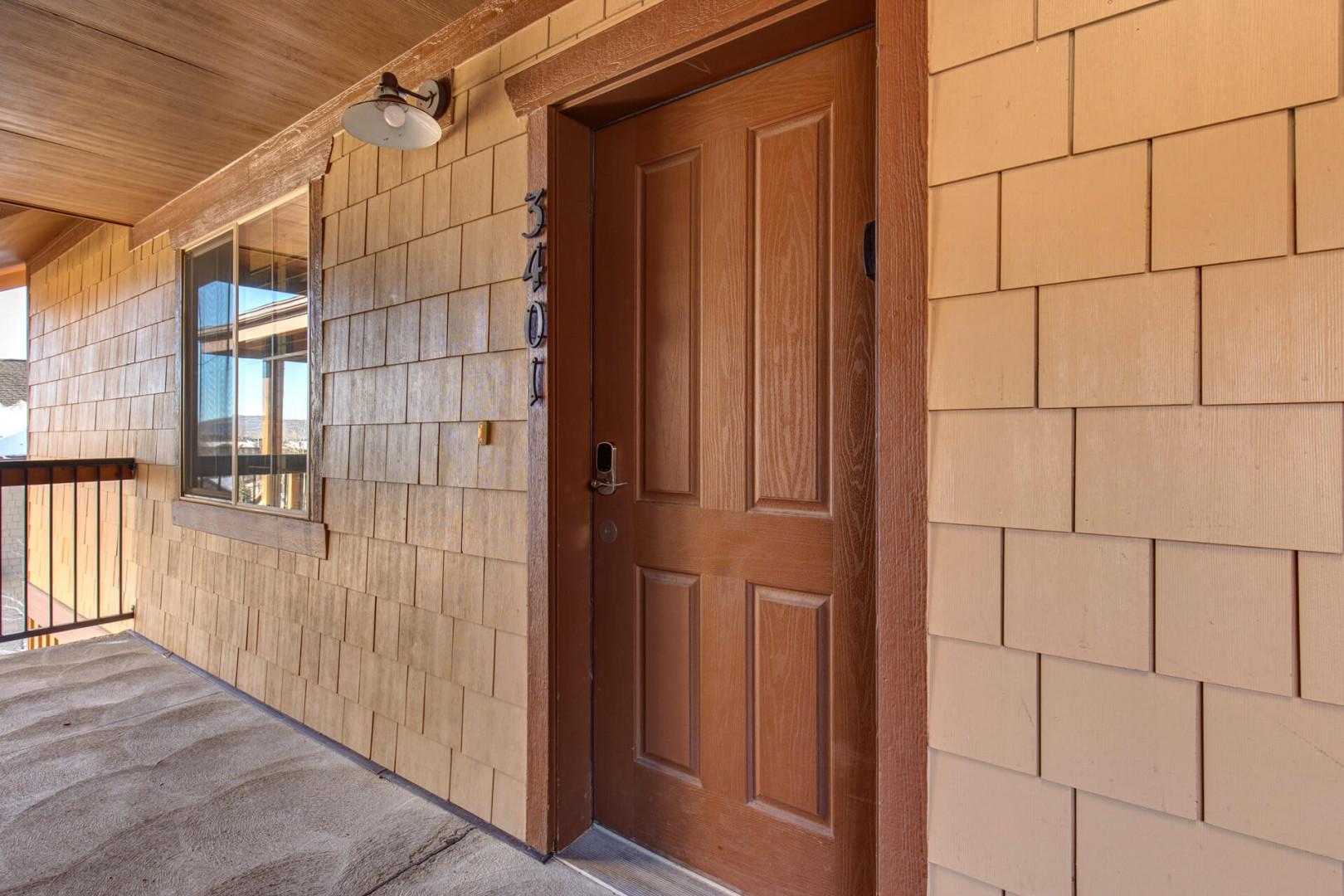 Bear Hollow Lodges 3401: Front entryway