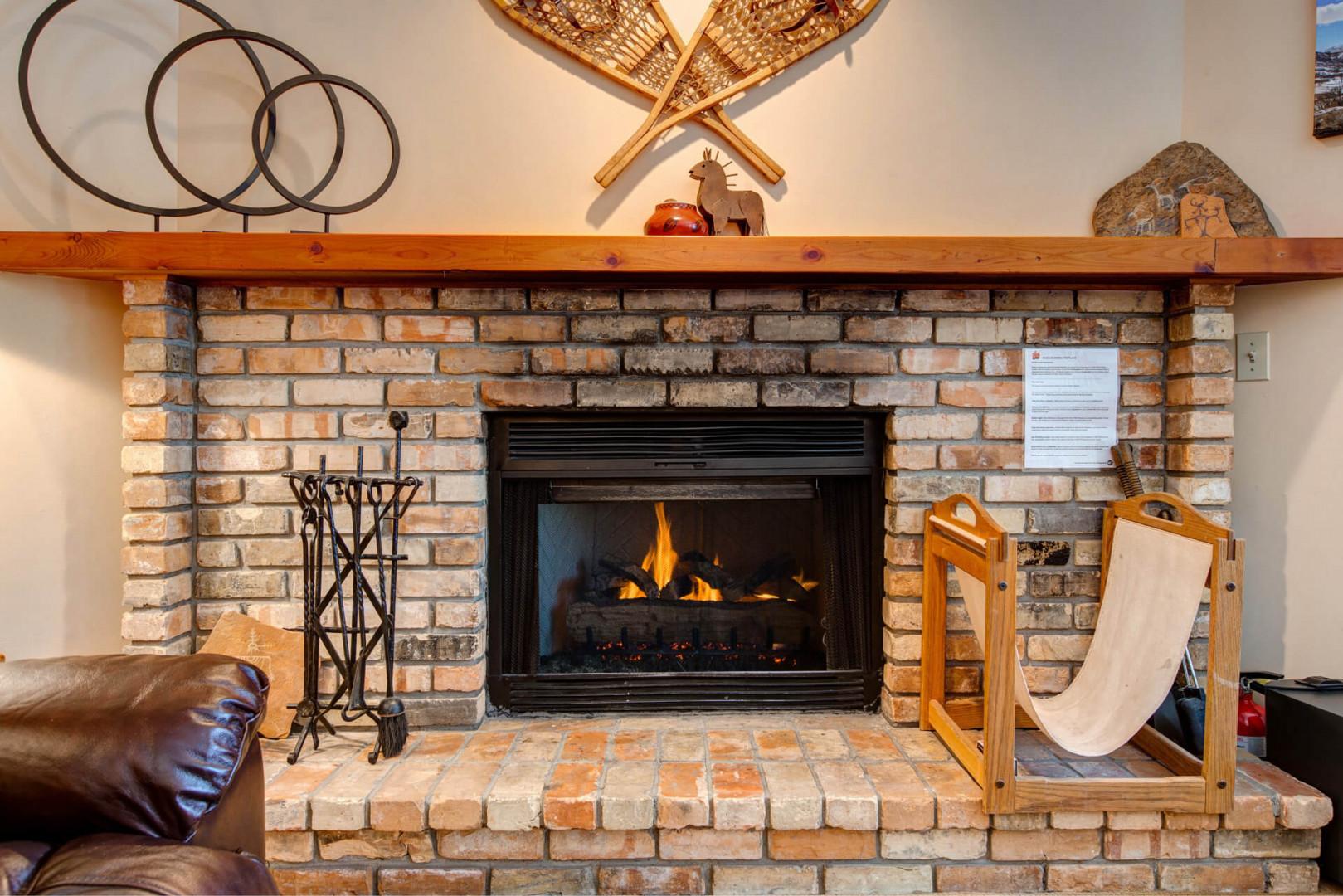 Ski Team 4 - Wood Fire Place
