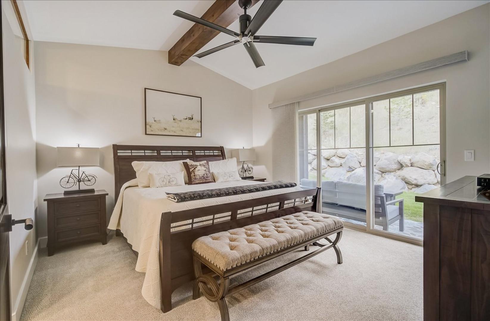 Black Rock Ridge 14202: King Bed Suite: "Serene retreat with patio access for a peaceful stay."