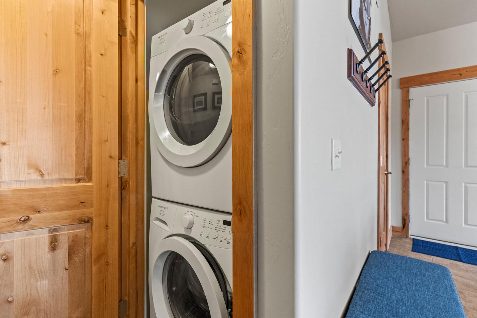 Bear Hollow Lodges 3401: In-home washer and dryer