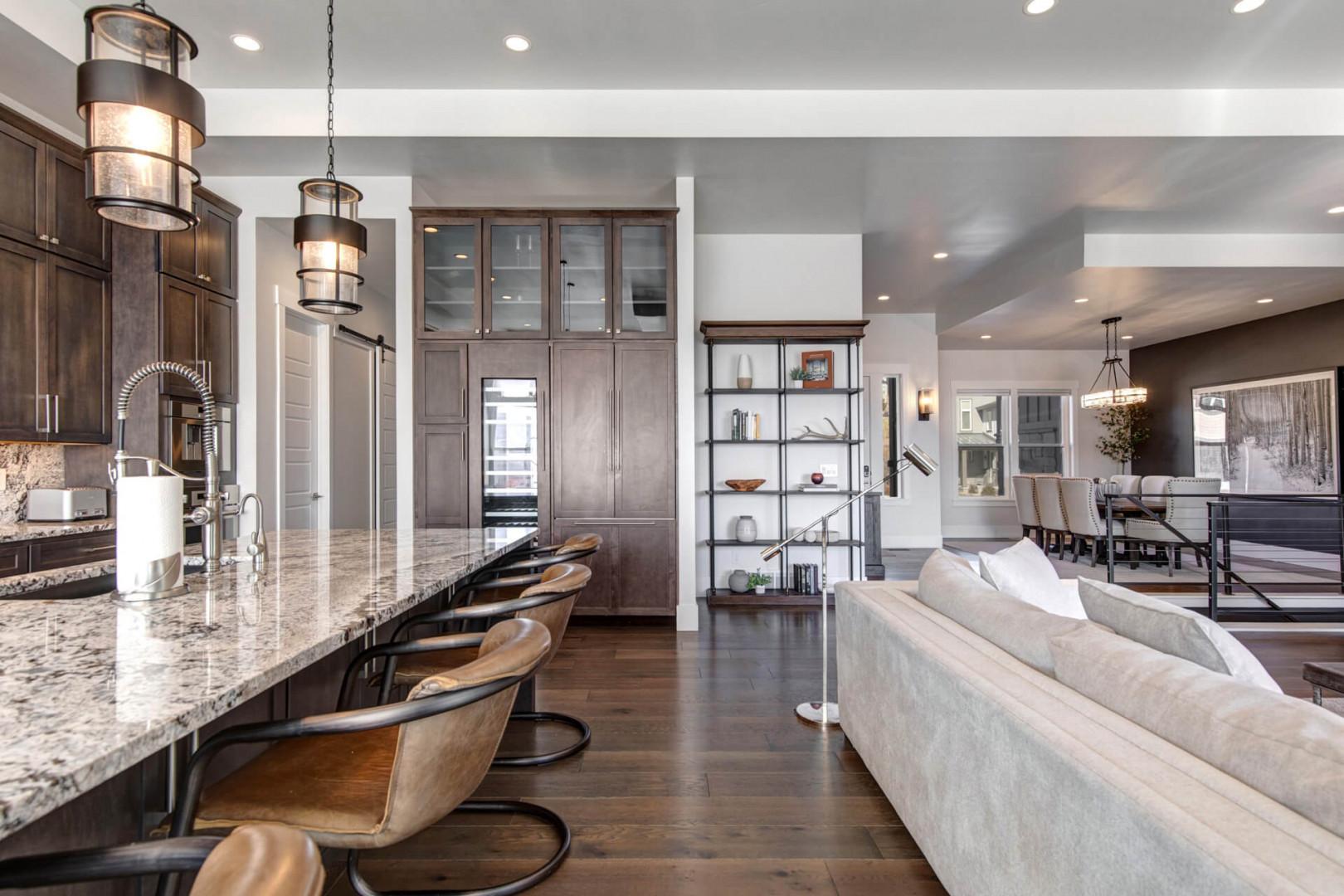Deer Springs 12797: The kitchen is wide open to both the living and dining areas.