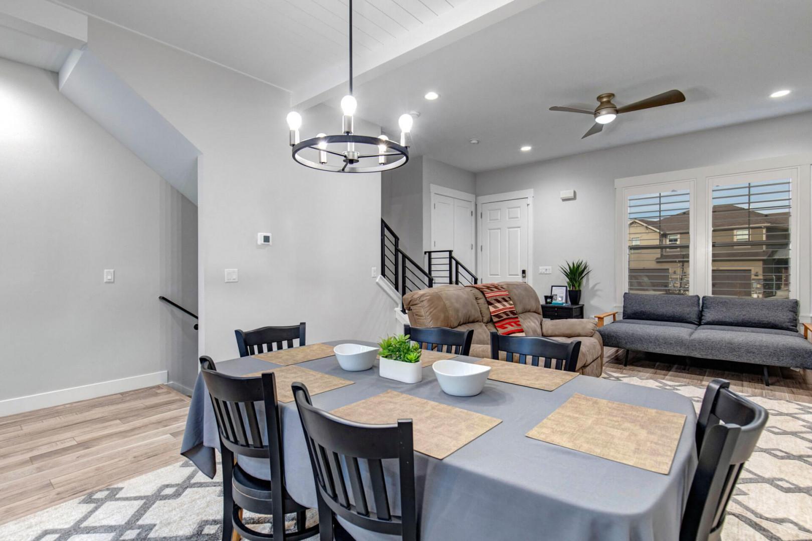 Wasatch Springs 1107: Open living, dining and kitchen