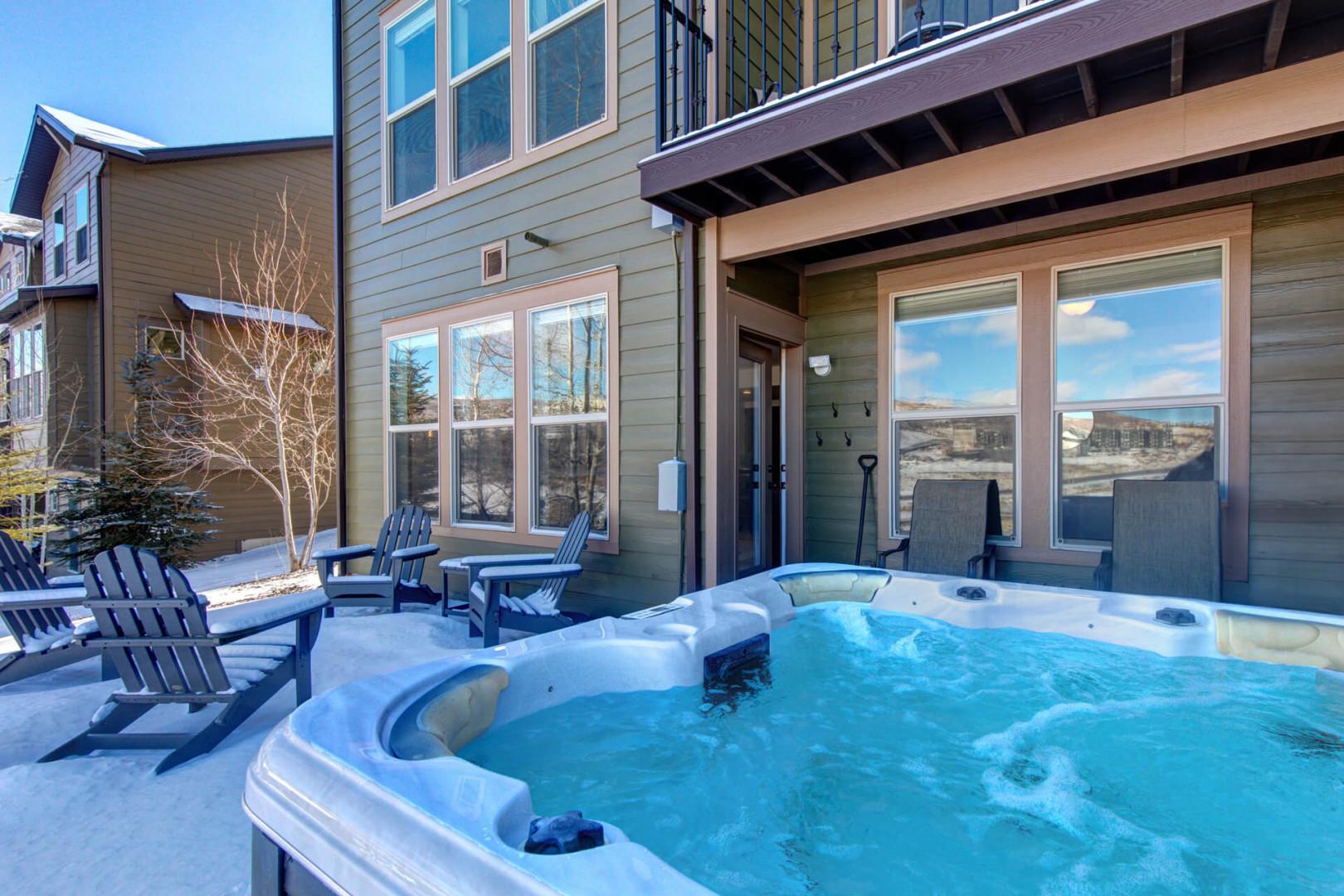 Retreat at Jordanelle 906: Private hot tub