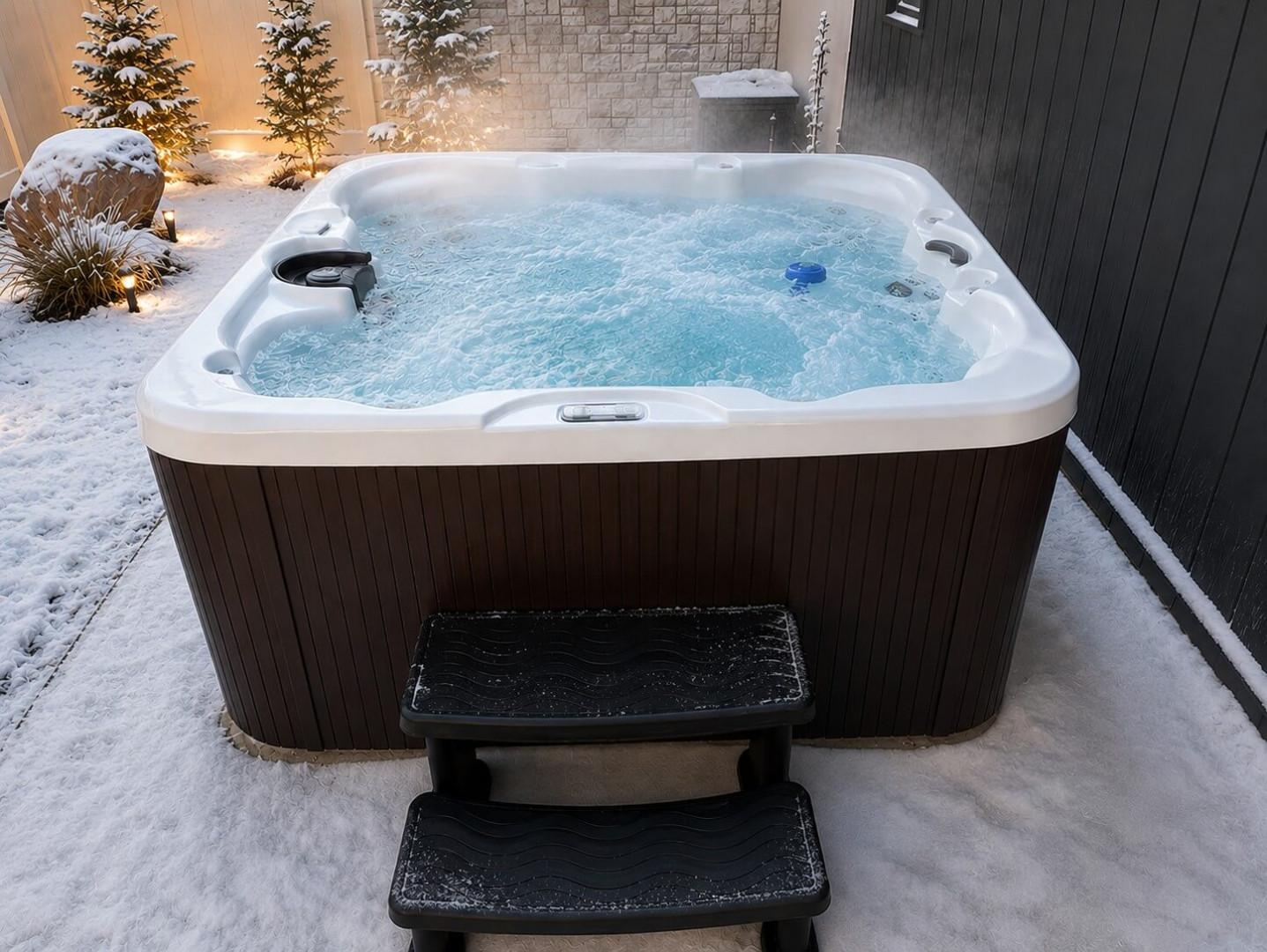 Coyote Ridge1796 Hot Tub Winter