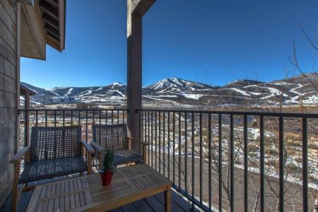 Vacation Rentals in Park City at The Mason at Stillwater 3053: Views from Main Room Balcony