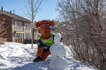 Retreat at Jordanelle 1157: Patrick C Moose has fun outside. You can too!