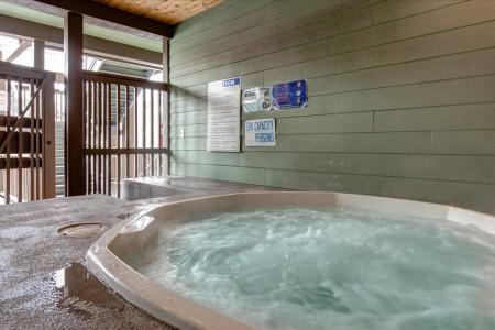 Vacation Rentals in Park City at Moose Lodge 5: Building hot tub