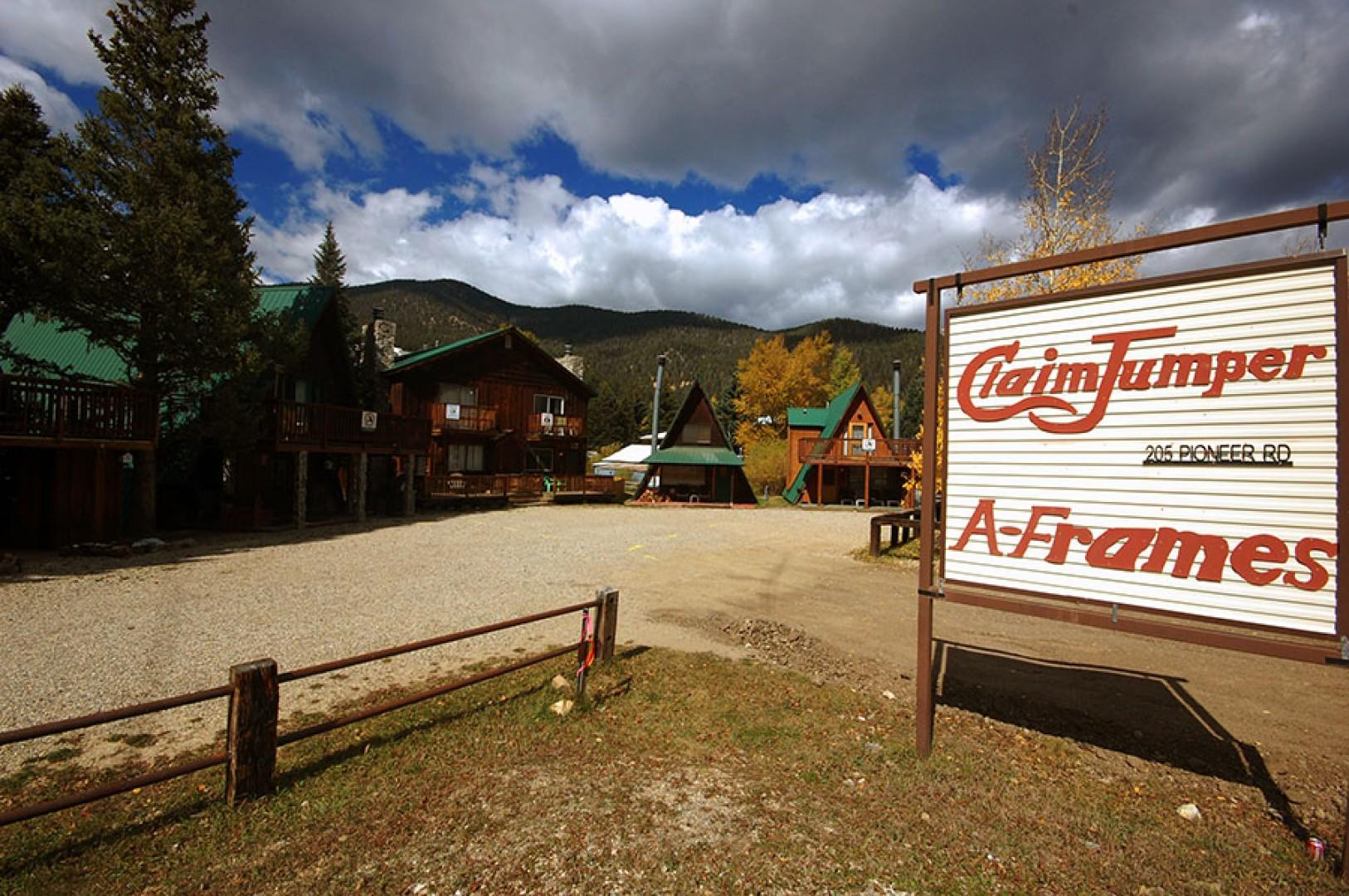 Claim Jumper AFrame 1