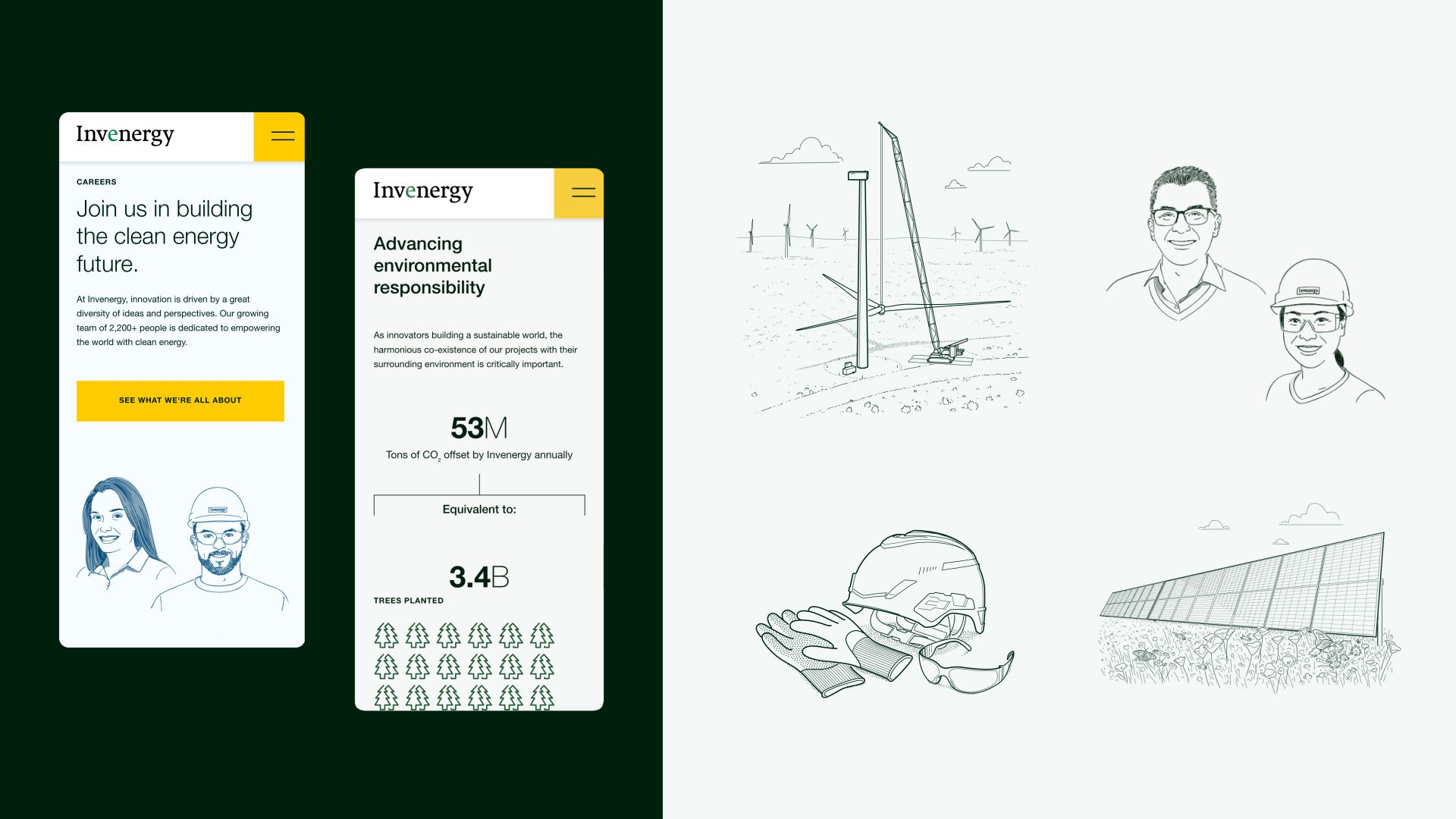 Invenergy website activates a clean energy conversation for today and beyond