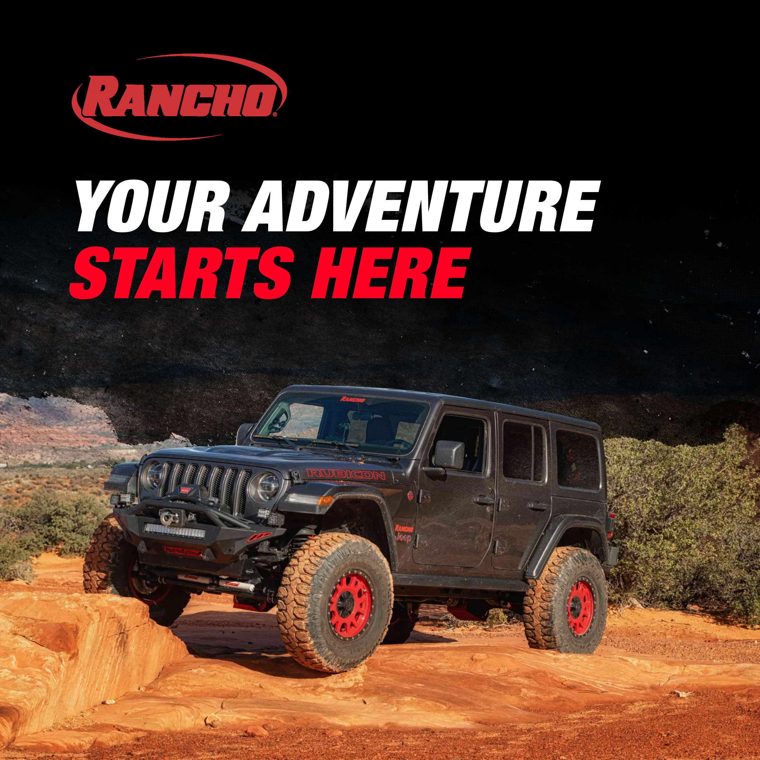 Rancho RS66136BK Suspension Lift Kit | Rancho