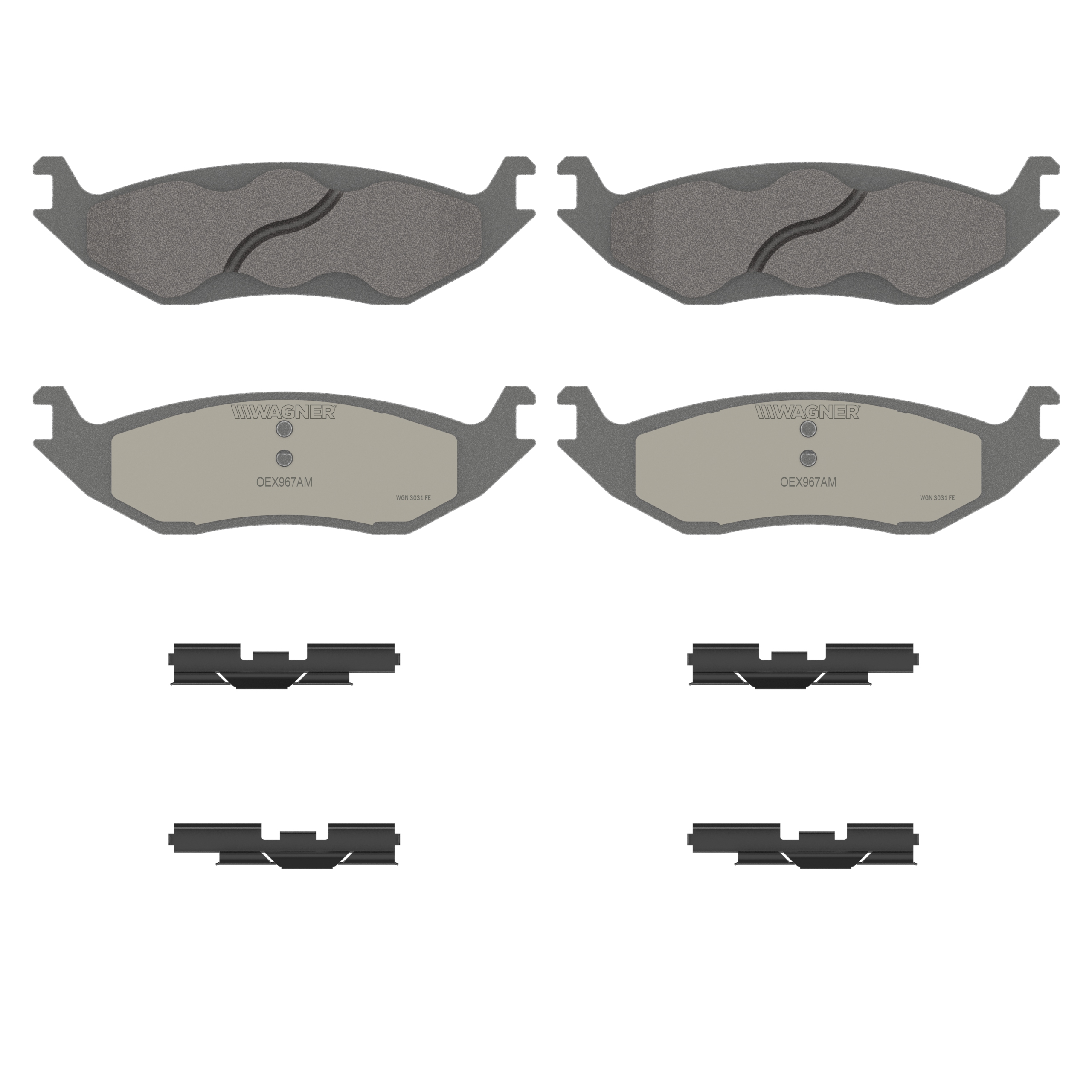 WAGNER BRAKE OEX967AM