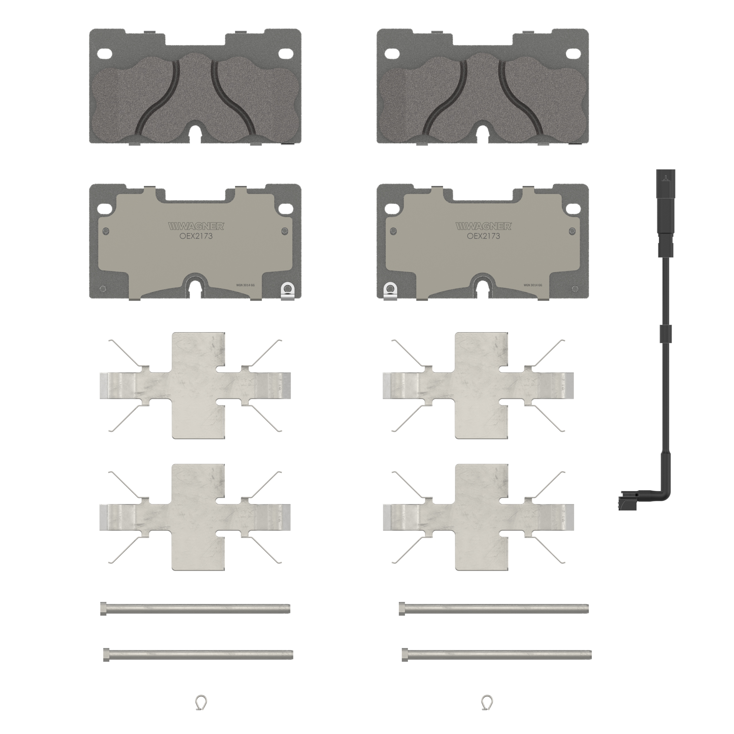 WAGNER BRAKE OEX2173