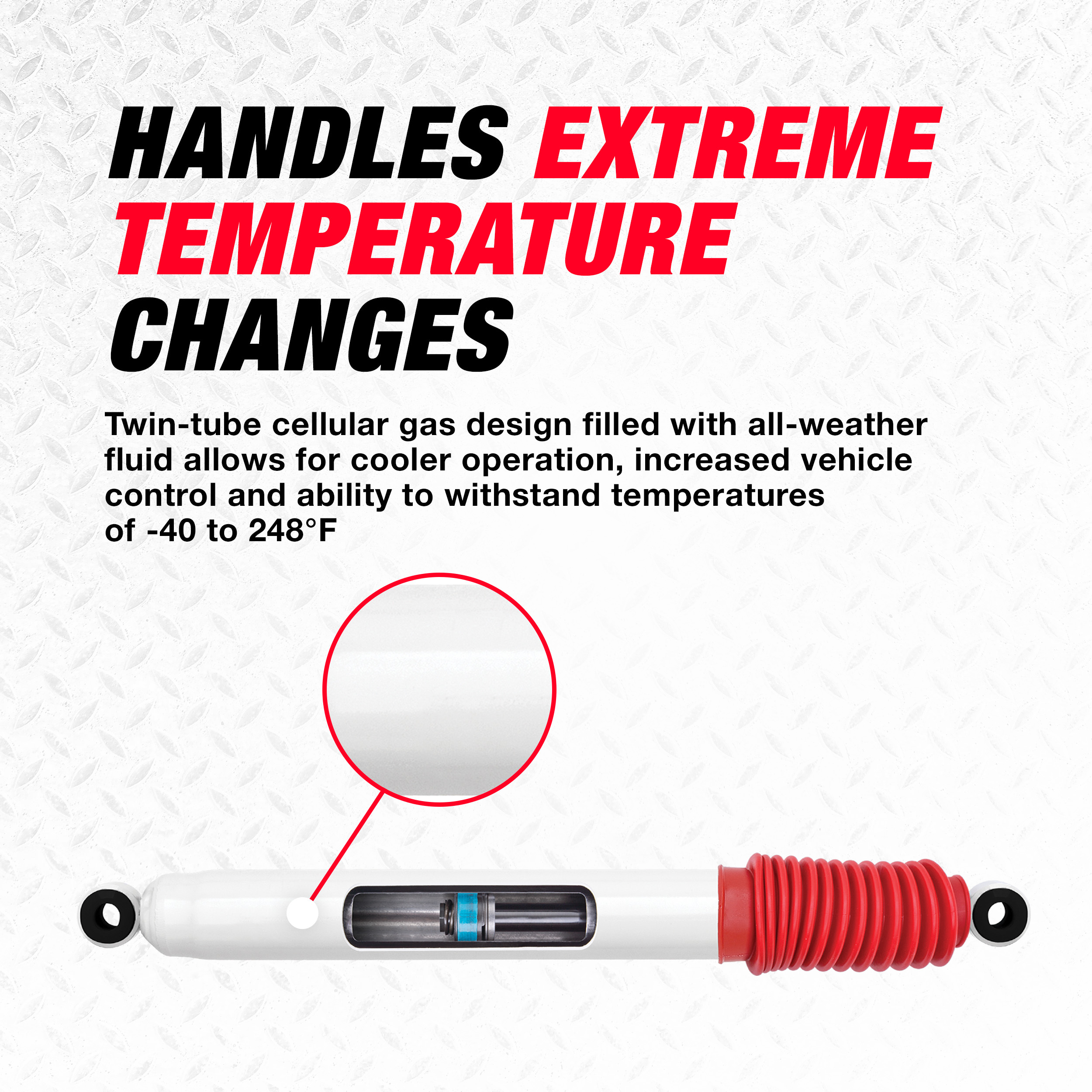 Rancho RS5000 RS5407 Steering Damper | Rancho