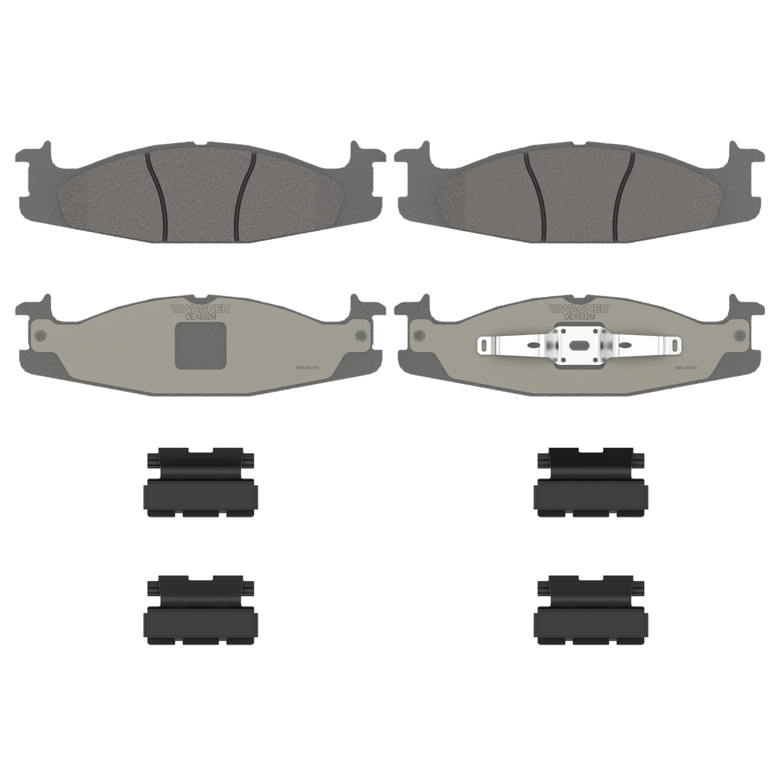 WAGNER BRAKE OEX632M