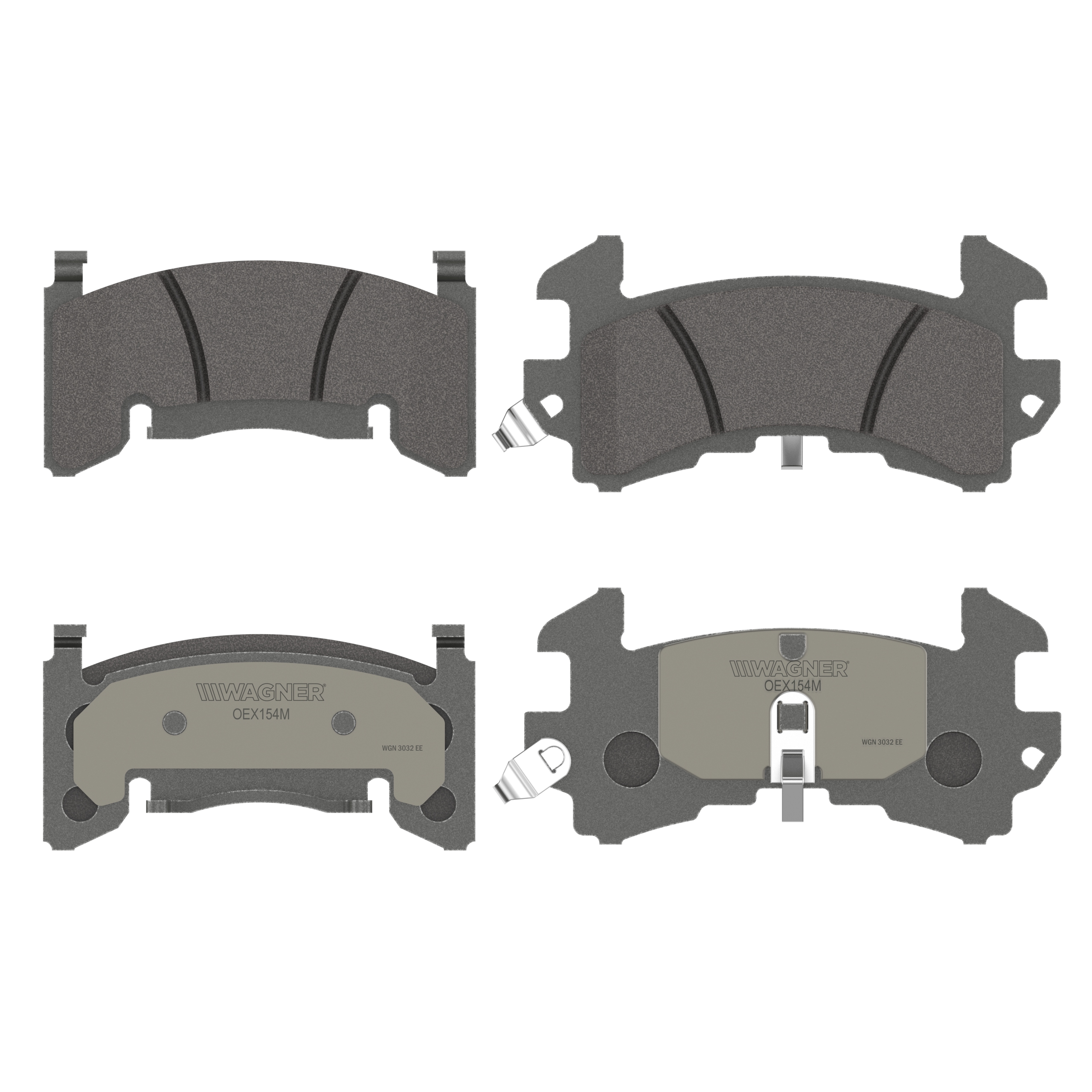 WAGNER BRAKE OEX154M