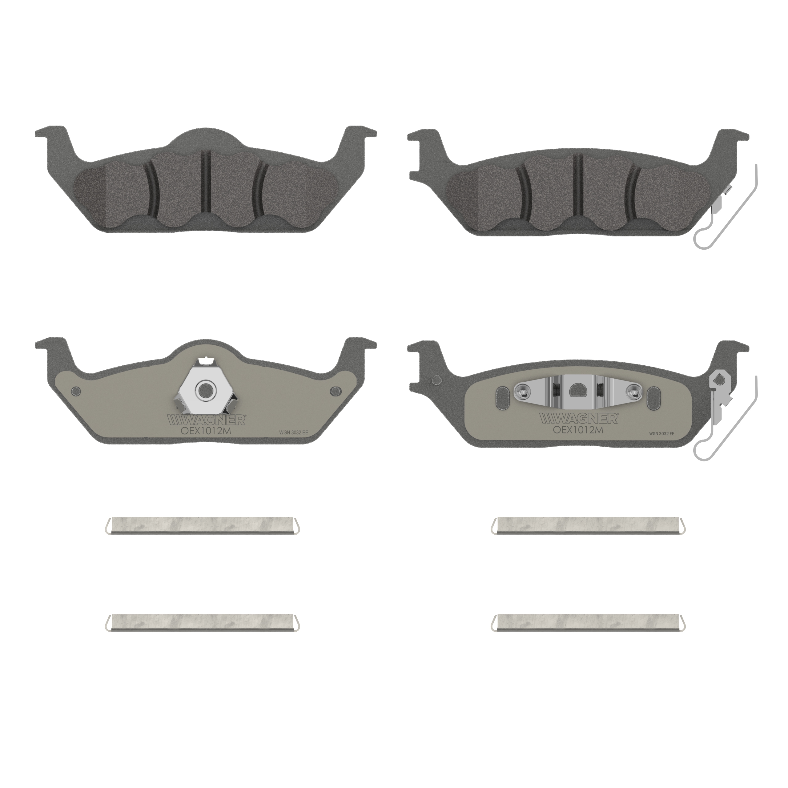 WAGNER BRAKE OEX1012M
