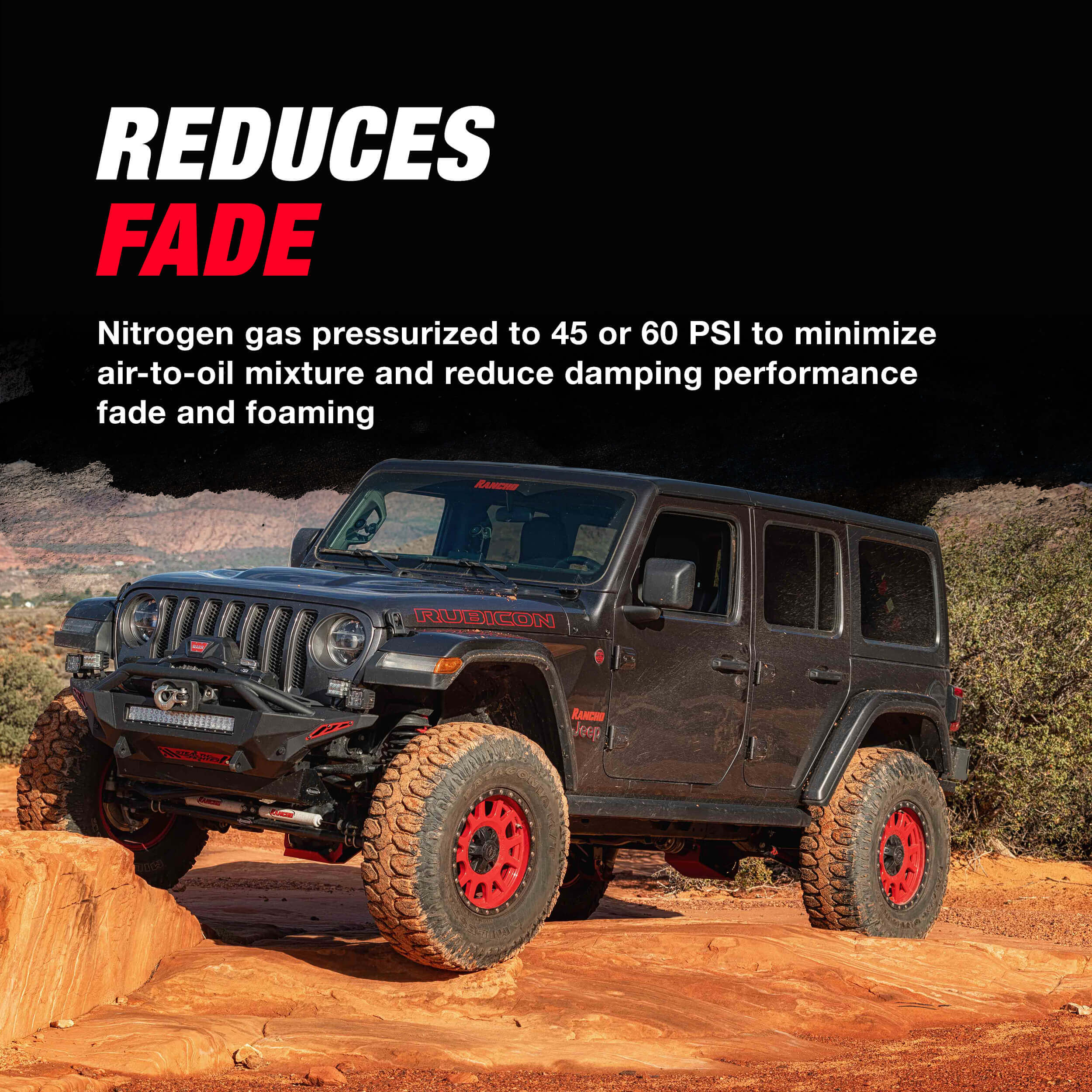 Rancho RS9000XL RS994043 Suspension Shock Absorber | Rancho