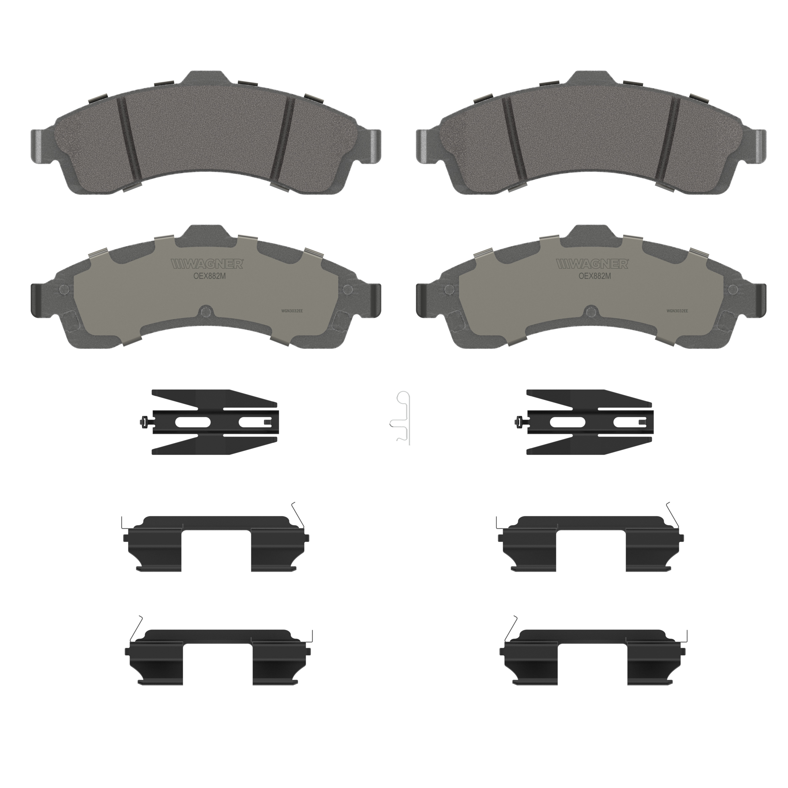 WAGNER BRAKE OEX882M