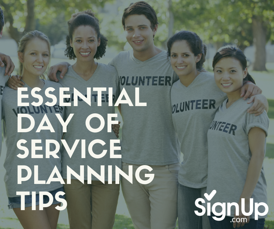 Essential Day of Service Planning Tips