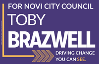 Toby Brazwell for Novi City Council