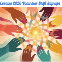 Coracle 2026 Volunteer Shift Signups