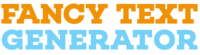 Online Fancy Font Generator