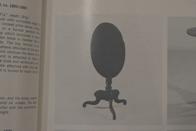 Tilt top tripod 1850s1860s table2