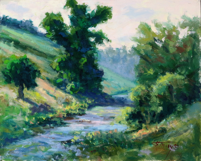 "Peaceful in the Morning" Texas Hill Country