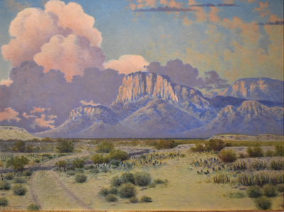 Sunset glow guadalupe mountains6