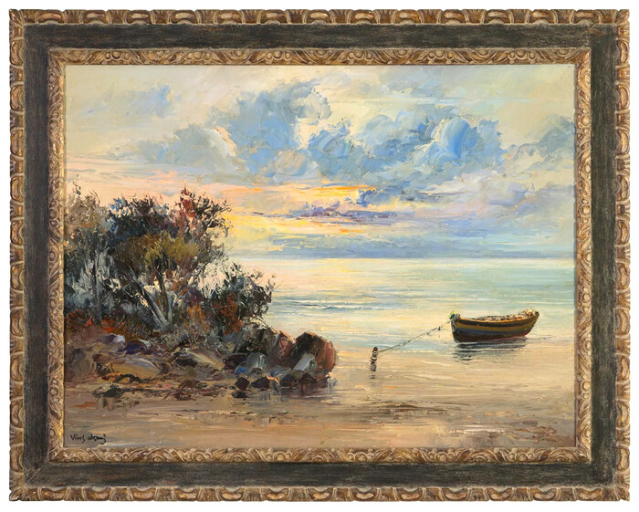 "Barca in Reposo"  Seascape